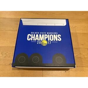 NIB GSW 2017 NBA Champions Bobblehead BOX SET Curry Durant Klay Green Ltd Ed
